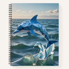 Cuaderno Delfín de origami de vuelta a la escuela