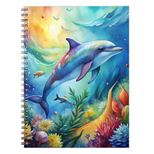 Cuaderno Delfín Pintado