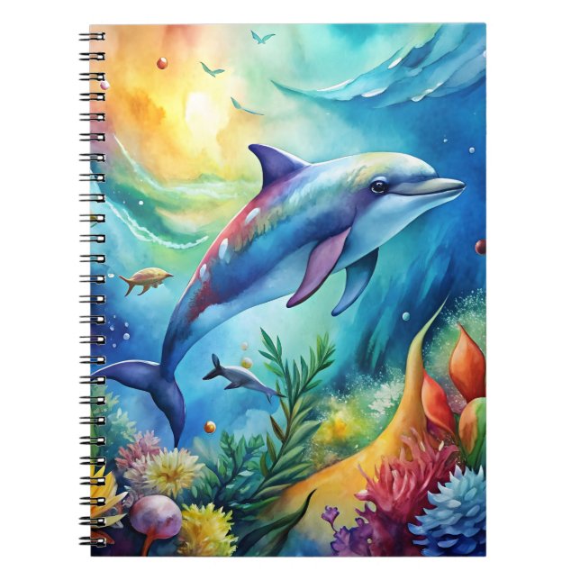 Cuaderno Delfín Pintado (Frente)