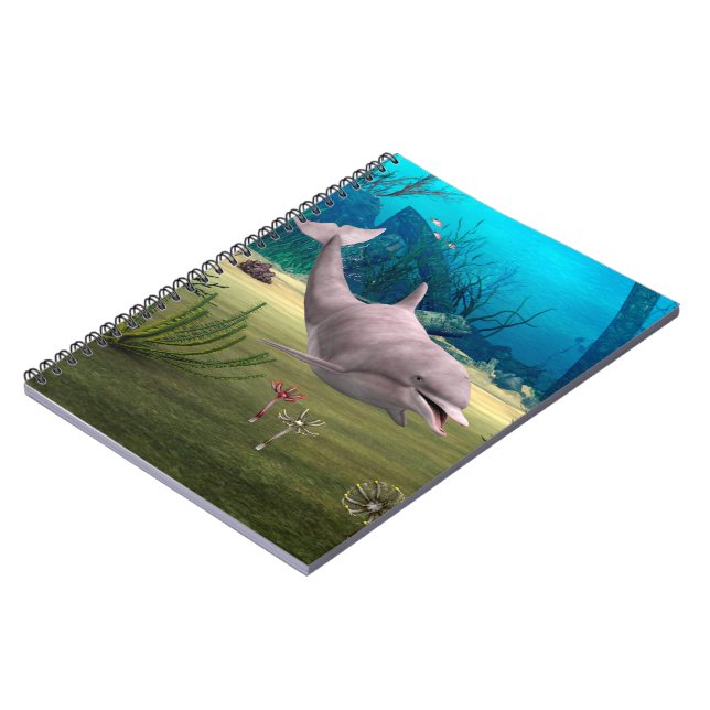 Cuaderno Delfín sonriente (Lado Izquierdo)