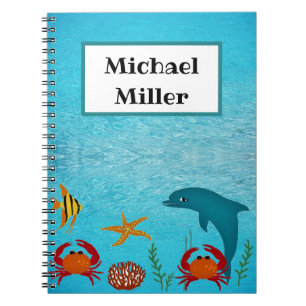 Cuaderno Delfín Subacuático / Vuelta al Cole