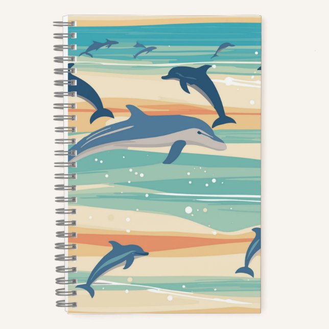 Cuaderno Delfines (Anverso)