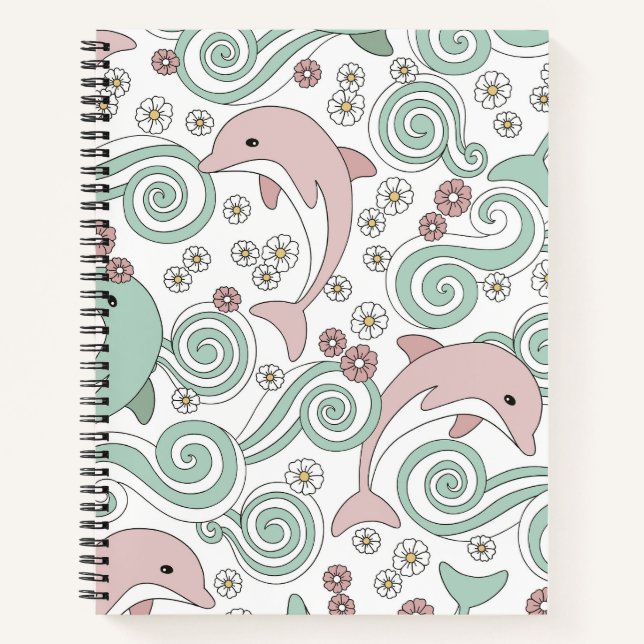 Cuaderno Delfines (Anverso)