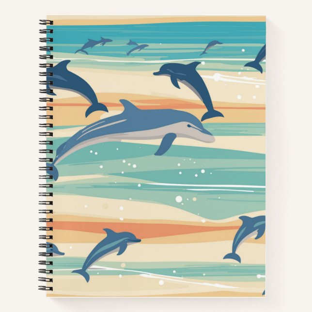 Cuaderno Delfines (Anverso)