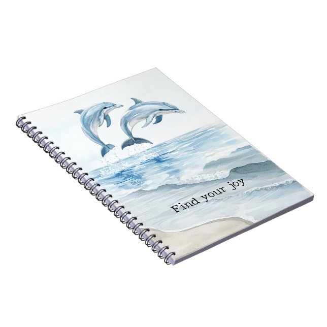 Cuaderno Delfines Encuentra Tu Alegría (Lado Derecho)
