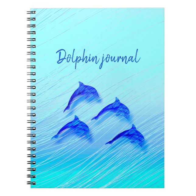 Cuaderno delfines saltando (Frente)