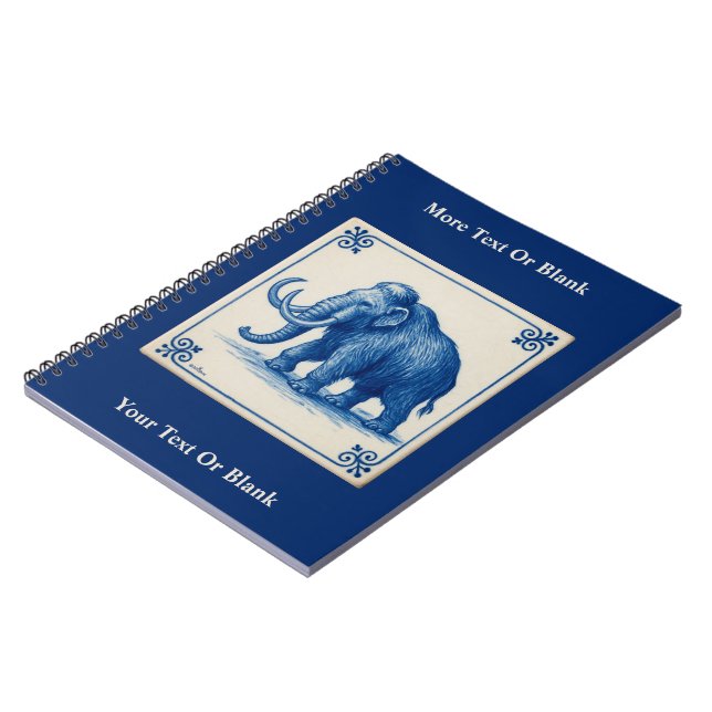 Cuaderno Delft Wooly Mammoth (Lado Izquierdo)