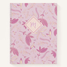 Delicadas flores y arcos rosados