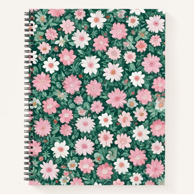 Cuaderno Delicadeza Floral (Anverso)