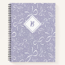 Cuaderno Delicados arcos de coqueta púrpura