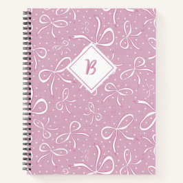 Cuaderno Delicados arcos de coqueta rosa