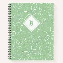 Cuaderno Delicados arcos de coqueta verde