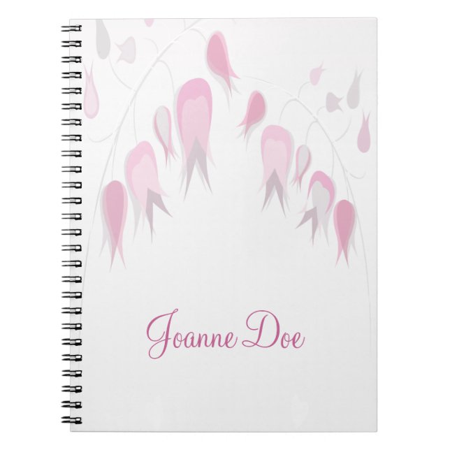 Cuaderno Delicate Pink Tulips (Frente)