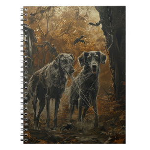 Cuaderno Delicia Canina de Noche de Halloween del Lebrel Af