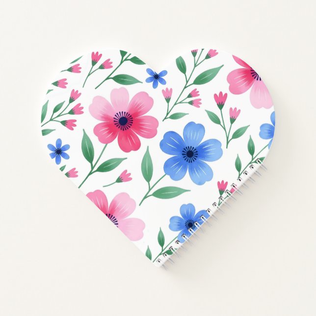 Cuaderno Delicia de Flor de Rosa (Reverso)