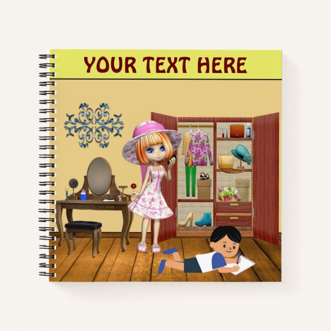 Cuaderno Delicia de la Moda (Anverso)