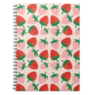 Cuaderno Delicias Dulces de Frutas Rosa Suave