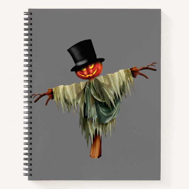 Cuaderno Delicias oscuras: Espiral de Halloween de 8.5" x 1 (Anverso)