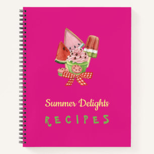Cuaderno Delicios de verano