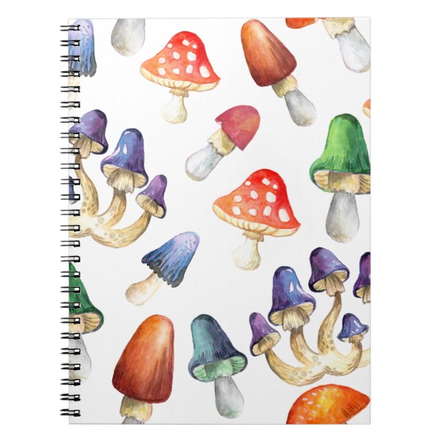 Cuaderno Deliciosos hongos (Frente)