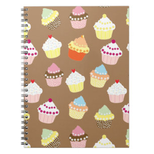 Cuaderno Deliciosos pasteles de cumpleaños decorados