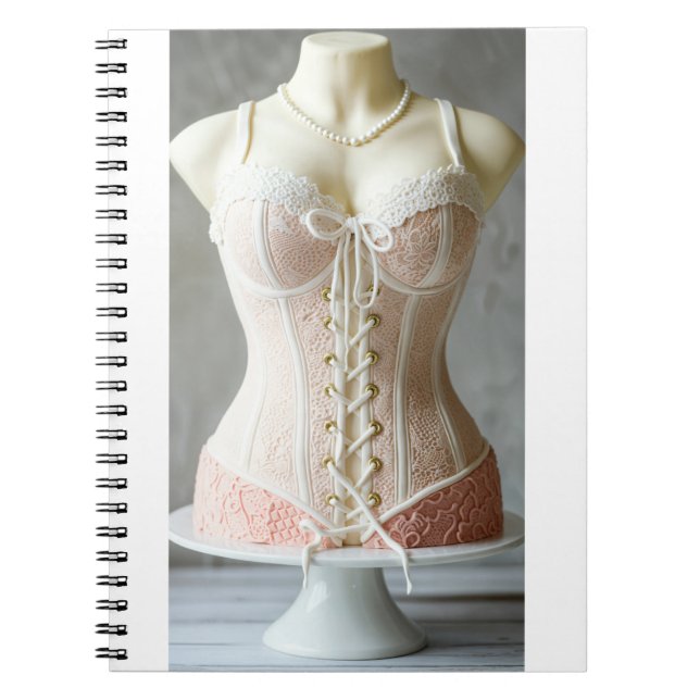 Cuaderno delicious bustier cake and sugar paste (Frente)