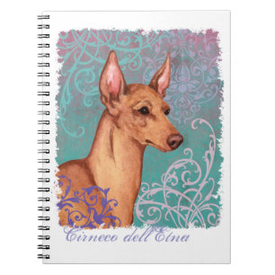 Cuaderno dell'Etna elegante de Cirneco
