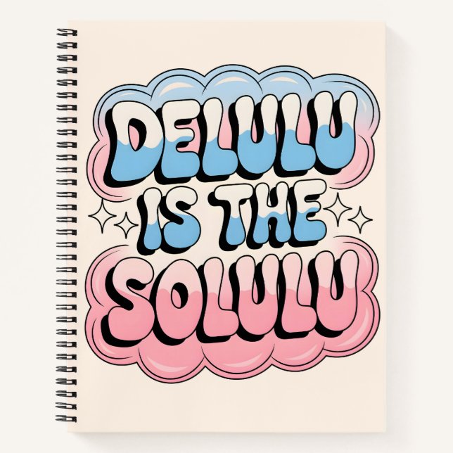 Cuaderno Delulu es el Solulu (Anverso)