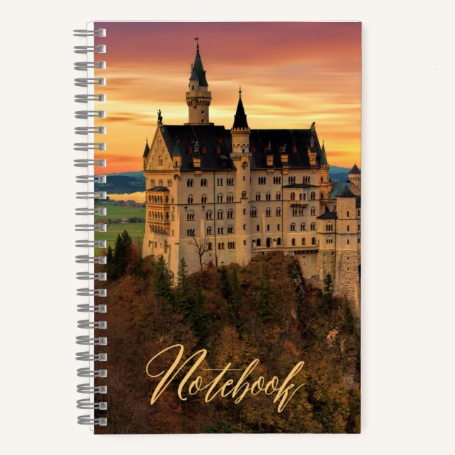 Cuaderno Deluxe para portátiles de cubierta dura Castle (Anverso)