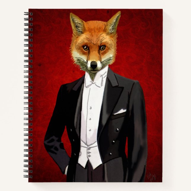 Cuaderno Demanda De La Noche De Fox, Retrato (Anverso)
