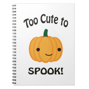 Cuaderno ¡Demasiado Agradable Para Hablar! Calabaza pequeña