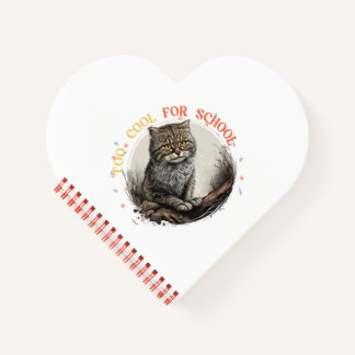 Cuaderno Demasiado Guay para la escuela | Bloc de notas en