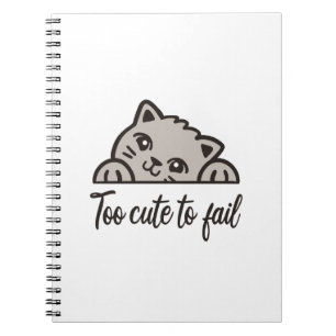 Cuaderno Demasiado lindo para fallar