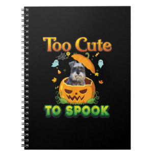 Cuaderno Demasiado lindo para hablar calabaza de perro Schn