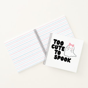 Cuaderno Demasiado lindo para hablar con el bloc de notas d
