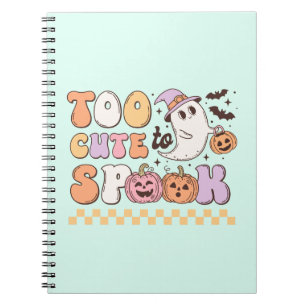 Cuaderno Demasiado lindo para hablar Halloween