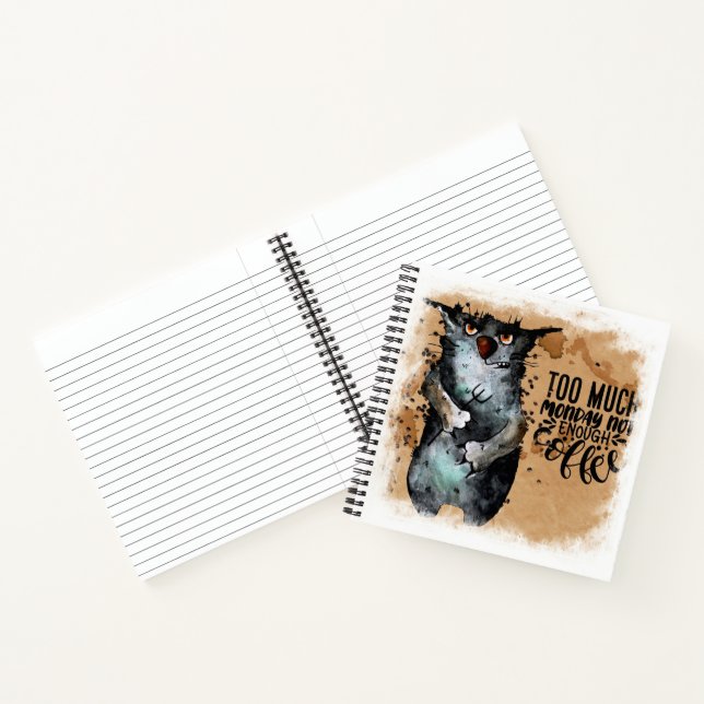 Cuaderno Demasiado lunes   (Interior)