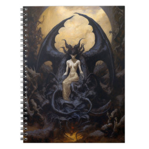 Cuaderno Demonesa Gótico de fantasía oscuro arte gótico