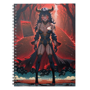 Cuaderno Demonio con contacto en encrucijada, Anime Demonio