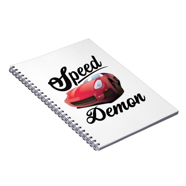 Cuaderno Demonio de la Velocidad (Lado Derecho)