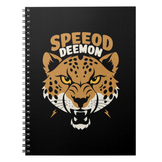 Cuaderno Demonio de la Velocidad (Frente)