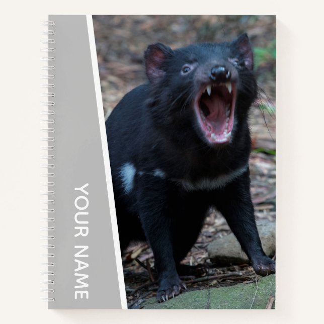 Cuaderno Demonio de Tasmania, Tasmania, Australia, Plata (Anverso)