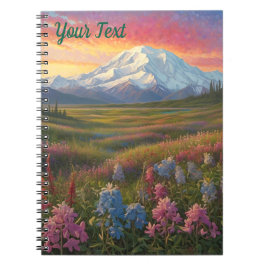 Cuaderno Denali Wildflowers