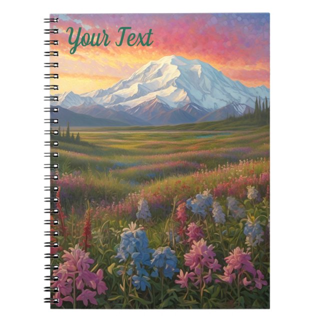 Cuaderno Denali Wildflowers (Frente)