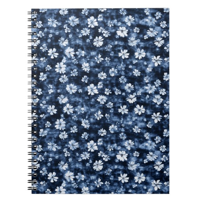 Cuaderno Denim Blue Flowers (Frente)