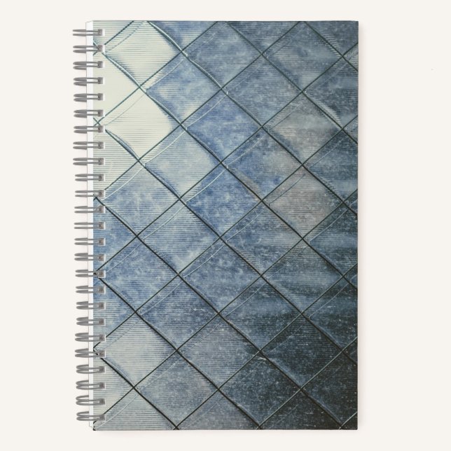 Cuaderno Denim geométrico (Anverso)