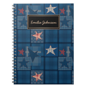 Cuaderno Denim patchwork