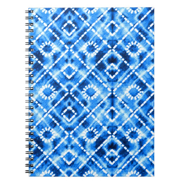 Cuaderno Denim Tye Textura: Elegancia moderna. (Frente)