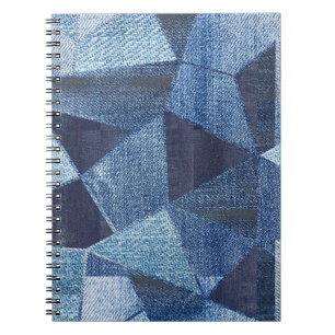 Cuaderno Denim Urban: Doloridos Parchwork a rayas.