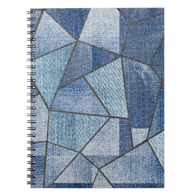Cuaderno Denim Urbano: diseño de papeleo con problemas (Frente)